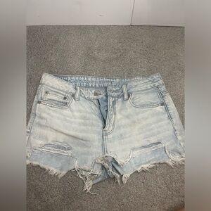 American Eagle Light wash Jean Shorts